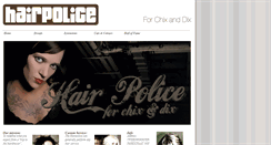 Desktop Screenshot of hair-police.nl