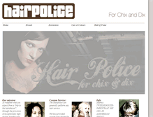 Tablet Screenshot of hair-police.nl